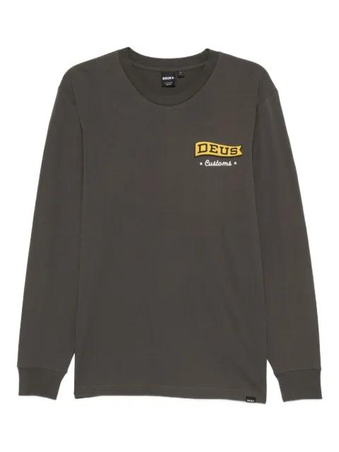 long-sleeve logo-print T-shirt by DEUS EX MACHINA