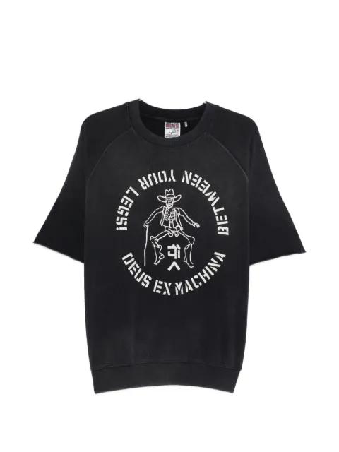 print-detail round-neck T-shirt by DEUS EX MACHINA