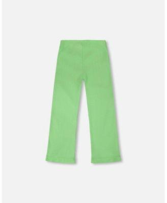 Big Girls Crinkle Jersey Leggings by DEUX PAR DEUX