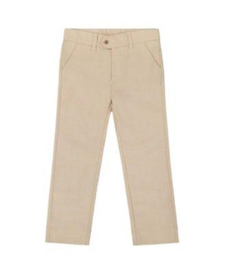 Boys' Button and Zipper Classic Pants - Little Kid by DEUX PAR DEUX