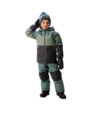 Boys' Colorblock Lightweight Jacket & Foot Strap Pants Two Piece Snowsuit - Little Kid by DEUX PAR DEUX