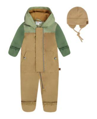 Boys' Colorblock Mid-Season One-Piece Outerwear with Hat - Baby by DEUX PAR DEUX