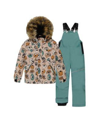 Boys' Discover Dog Fleece Jacket Snow Pants Two Piece Snowsuit - Little Kid by DEUX PAR DEUX