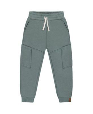 Boys' French Terry Sweatpants with Side Pockets - Little Kid by DEUX PAR DEUX