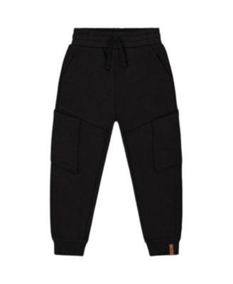 Boys' French Terry Sweatpants with Side Pockets - Little Kid by DEUX PAR DEUX
