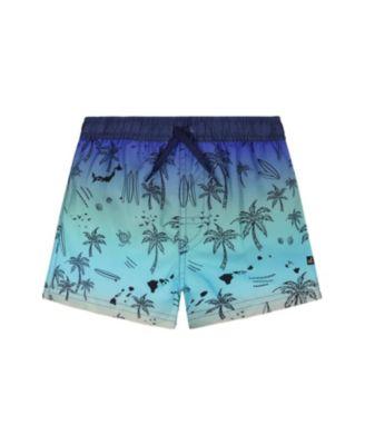 Boys' Mid Thigh Elastic Waist Beach Boardshorts - Little Kid by DEUX PAR DEUX