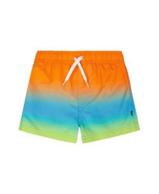 Boys' Mid Thigh Elastic Waist Gradient Boardshorts - Little Kid by DEUX PAR DEUX