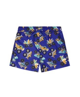 Boys' Mid Thigh Elastic Waist Truck Boardshorts - Little Kid by DEUX PAR DEUX