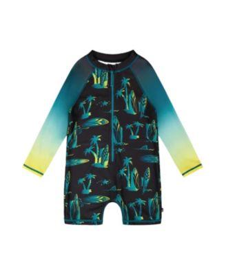 Boys' One-Piece Long Sleeve Surf Rashguard - Little Kid by DEUX PAR DEUX