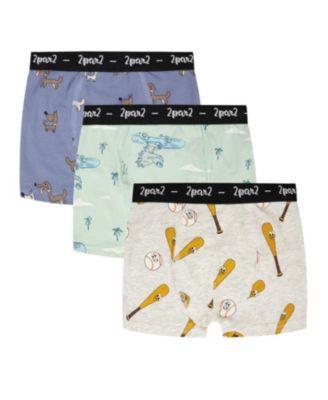 Boys' Organic Cotton Boxers Pack Of 3 - Little Kid by DEUX PAR DEUX
