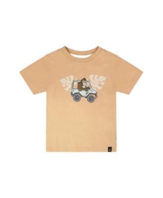 Boys' Organic Cotton Gorilla Short Sleeve T-Shirt - Little Kid by DEUX PAR DEUX