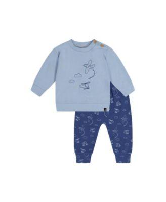 Boys' Organic Cotton Pants and Top Set - Baby by DEUX PAR DEUX