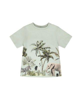 Boys' Organic Cotton Safari Short Sleeves T-Shirt - Little Kid by DEUX PAR DEUX