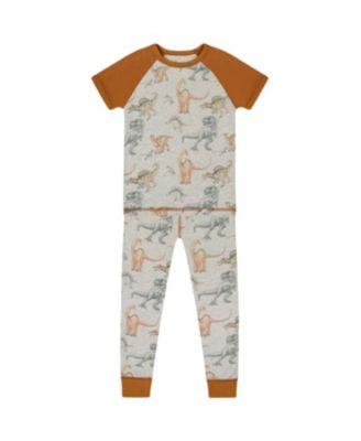 Boys' Organic Cotton Two-Piece Short Sleeve Top and Pant Pajama Set - Baby by DEUX PAR DEUX