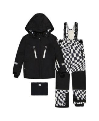 Boys' Play Insulated Cordura Reinforced Two Piece Snowsuit - Little Kid by DEUX PAR DEUX