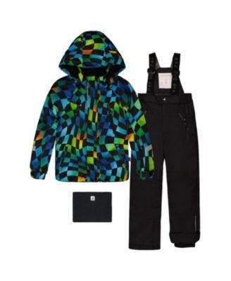 Boys' Play Insulated Cordura Reinforced Two Piece Snowsuit - Little Kid by DEUX PAR DEUX