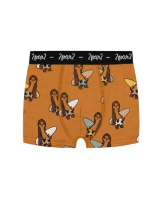 Boys' Printed Organic Cotton Boxer Shorts - Little Kid by DEUX PAR DEUX