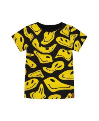 Boys' Printed Organic Cotton Tee - Little Kid by DEUX PAR DEUX