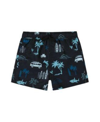 Boys' Printed Swim Trunks - Little Kid by DEUX PAR DEUX