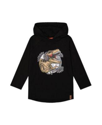 Boys' Raglan Hooded Graphic T-Shirt - Little Kid by DEUX PAR DEUX