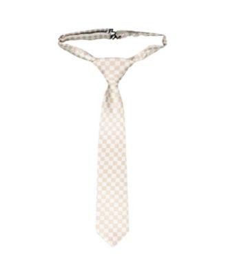 Boys' Sand Check Neck Tie - Little Kid by DEUX PAR DEUX