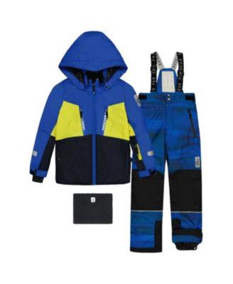 Boys' Teknik Jacket & Pants Two Piece Snowsuit - Little Kid by DEUX PAR DEUX