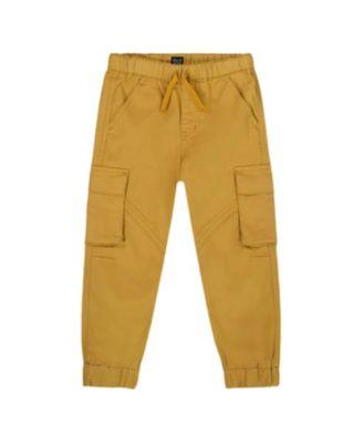 Boys' Twill Jogger Cargo Pants - Baby by DEUX PAR DEUX