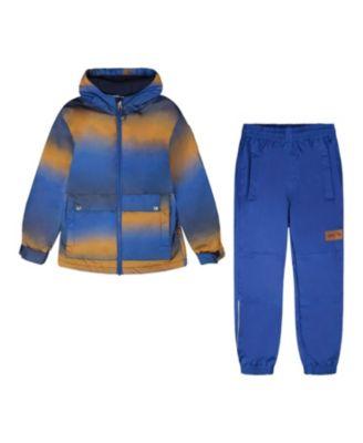 Boys' Two-Piece Mid-Season Gradient Outerwear Set - Little Kid by DEUX PAR DEUX