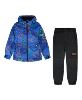 Boys' Two-Piece Mid-Season Smileys Outerwear Set - Little Kid by DEUX PAR DEUX