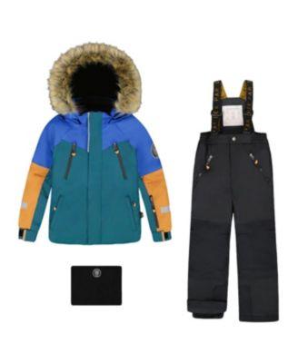 Boys' Two-Piece Play Colorblock Snowsuit - Little Kid by DEUX PAR DEUX