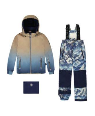 Boys' Two-Piece Play Mountains Snowsuit - Little Kid by DEUX PAR DEUX