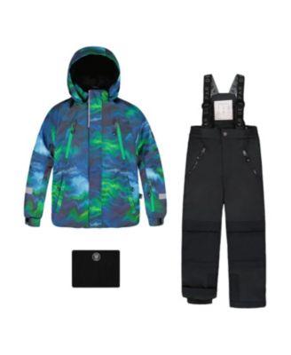 Boys' Two-Piece Play Snowsuit Gradient Jacket - Little Kid by DEUX PAR DEUX