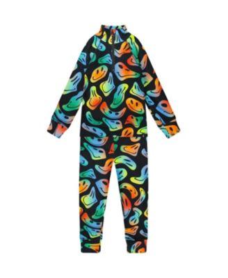 Boys' Two-Piece Smiley Face Thermal Underwear Set - Little Kid by DEUX PAR DEUX