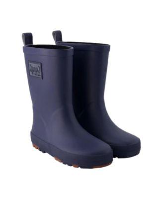 Boys' Waterproof Rain Boots in Natural Rubber - Toddler by DEUX PAR DEUX