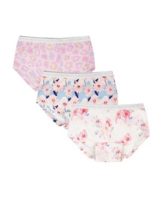 Girls' Boyshort Panties (Pack Of 3) in Organic Cotton - Little Kid by DEUX PAR DEUX