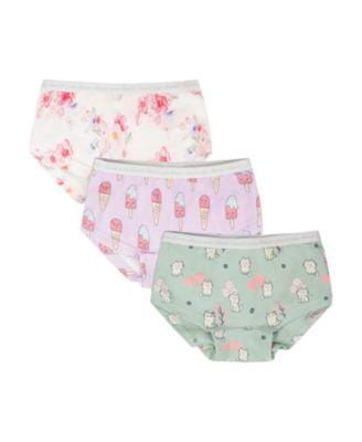 Girls' Boyshort Panties (Pack of 3) Organic Cotton - Little Kid by DEUX PAR DEUX
