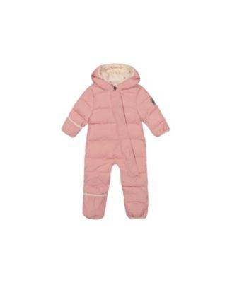 Girls' Cloud Car Seat Fleece-Lined One Piece Snowsuit - Baby by DEUX PAR DEUX