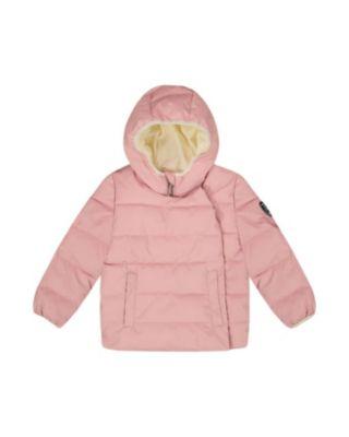 Girls' Compressible Winter Puffy Coat Designed for Car Seat - Little Kid by DEUX PAR DEUX