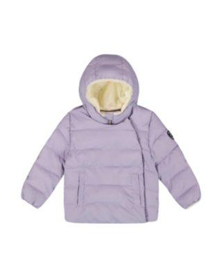 Girls' Compressible Winter Puffy Coat Designed for Car Seat - Little Kid by DEUX PAR DEUX