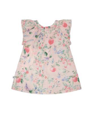 Girls' Cotton Muslin Dress and Bloomer Printed Berries Set - Baby by DEUX PAR DEUX