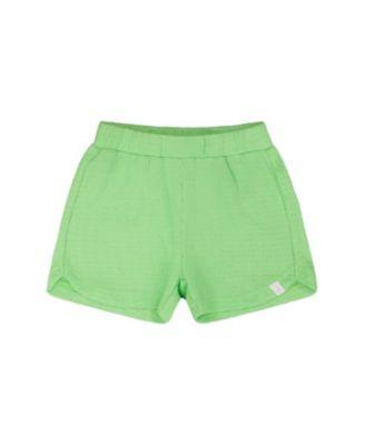 Girls' Crinkle Jersey Elastic Waist Shorts - Little Kid by DEUX PAR DEUX