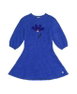 Girls' Floral Jacquard Sequin Pleated Knitted Dress - Big Kid by DEUX PAR DEUX