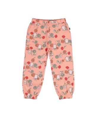 Girls' French Terry Cat Pocket Elastic Cuff Sweatpants - Big Kid by DEUX PAR DEUX