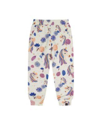 Girls' French Terry Side Pocket Sweatpants - Little Kid by DEUX PAR DEUX