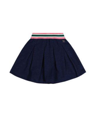 Girls' Ivy Pleated Soft Shimmer French Terry Skirt - Big Kid by DEUX PAR DEUX