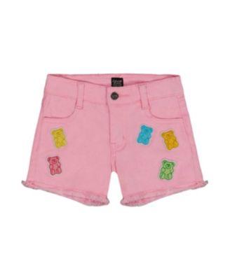 Girls' Jean Short with Embroidery - Little Kid by DEUX PAR DEUX