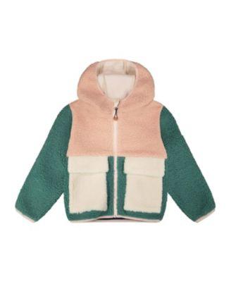Girls' Long Sleeve Sherpa Jacket - Big Kid by DEUX PAR DEUX