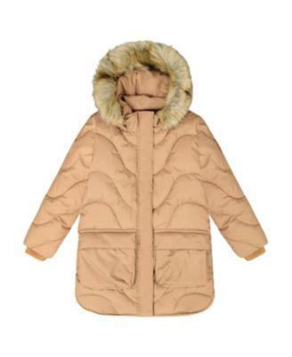 Girls' Long Wavy Quilt Puffy Winter Coat - Little Kid by DEUX PAR DEUX Girls' Long Wavy Quilt Puffy Winter Coat - Little Kid by DEUX PAR DEUX