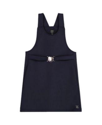 Girls' Milano Jumper Dress with Buckle Detail - Little Kid by DEUX PAR DEUX