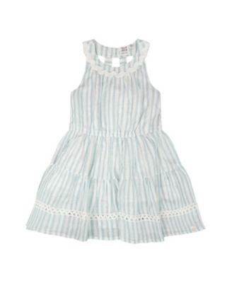 Girls' Multi-Tiered Sleeveless Stripes Dress - Little Kid by DEUX PAR DEUX